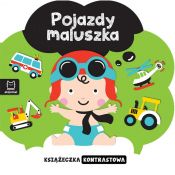 Książeczka edukacyjna Aksjomat Książeczka kontrastowa Pojazdy maluszka