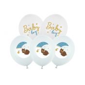 Balon gumowy Partydeco Baby boy mix 300mm (SB14P-338-000-6)