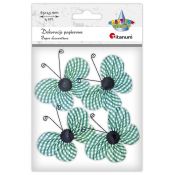 Ozdoba papierowa Titanum Craft-Fun Series motyle 3D (22YX0825-6B)