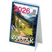 Kalendarz biurkowy Zodiak stojący 118mm x 193mm Wydawnictwo Telegraph