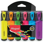 Zakreślacz Maped PEPS fluo, mix 1-5mm (742557)