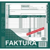 Druk offsetowy Michalczyk i Prokop Faktura VAT brutto 2/3 A4, 80 kartek,o+1kopia 2/3 A4 80k. (142-2E)