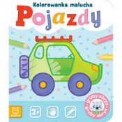 Książeczka edukacyjna Aksjomat Pojazdy. Kolorowanka malucha