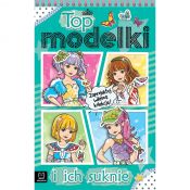 Książeczka edukacyjna Aksjomat Top modelki i ich suknie