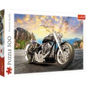 Puzzle Trefl Czarny motocykl 500 el. (37384)