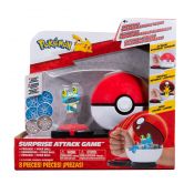 Figurka Orbico Sp. Z O.o. POKEMON Surprise Attack Gra - Froakie with Poké Ball Seria 3 (PKW3167)