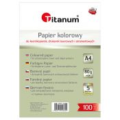 Papier ksero pastelowy A4 mix 100k. 80g Flamingo