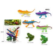Figurka jaszczurki i żaby Bigtoys (BZ8855)