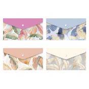 Teczka plastikowa na zatrzask na zatrzask DL mix (5371252)