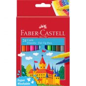 Flamaster Faber Castell zamek 24 kol. (554202)