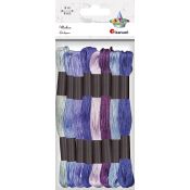 Mulina Craft-Fun Series tonacja fioletowa 8 kol. Titanum (21DT0514-3)