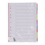 Przekładka czysta A4 mix kolorów 160g 12k Tryton Bis (193)