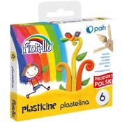 Plastelina Fiorello 6 kol. mix