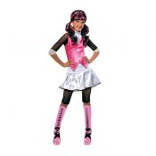 Kostium Monster High Draculaura (koszulka z kamizelką, spódnica z legginsami) 3-4 lat.roz S-5 Godan (884787S)