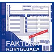 Druk samokopiujący Faktura korygująca 2/3 A4 80k. Michalczyk i Prokop (106-2E)