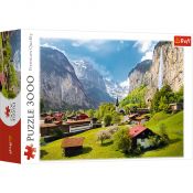 Puzzle Trefl Lauterbrunnen, Szwajcaria 3000 el. (33076)