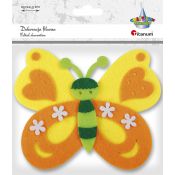 Ozdoba filcowa Titanum Craft-Fun Series motyl (20CR0312-3)