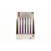 Długopis olejowy Interdruk ACADEMY LIGHT Pastel niebieski 0,7mm
