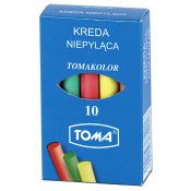 Kreda Toma kolorowa kolor: mix 10 szt (OM-81201)