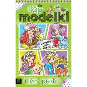 Książeczka edukacyjna Top modelki i ich pieski Aksjomat