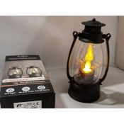 Lampka dekoracyjna z ruchomym płomieniem 17,5x7,5cm Adar (624900)