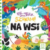 Książka dla dzieci Raz, dwa, trzy – szukam! Na wsi.