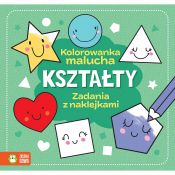 Książeczka edukacyjna Zielona Sowa Kształty.