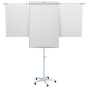 Tablica flipchart Classic Steel mobilny z ramieniem [mm:] 1000x675 Nobo (1901920)