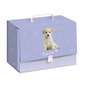 Teczka kartonowa Puppy Sign z rączką Bebe (C4/10)