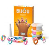 Masa plastyczna dla dzieci Tm Toys Hey Clay Bijou Sweet rings mix (HLC31002CEE)