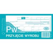 Druk samokopiujący przyjęcie wyrobu jednopozycyjne 1/3 A4 80k. Michalczyk i Prokop (381-8)