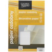 Papier ozdobny (wizytówkowy) Galeria Papieru holland A4 biały 100g (206301)