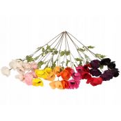 Kwiaty gałązka mak 70cm mix Home And Garden (9586)