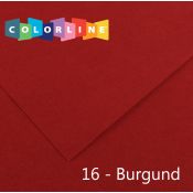 Brystol Canson Colorline 16 burgundowy 150g 10k [mm:] 500x650 (200041392)