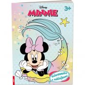 Książka dla dzieci Minnie Kolorowanka z naklejkami Ameet