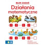 Książeczka edukacyjna Zielona Sowa Blok zadań. Działania matematyczne