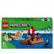 Klocki konstrukcyjne Lego Minecraft Rejs statkiem pirackim (21259)
