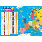 Podkład na biurko Henry MAPA EUROPY mix PVC PCW (5907465663847)