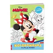 Książka dla dzieci Ameet Minnie. Kolorowanka według kodu (KKO 9105)