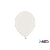 Balon gumowy Partydeco Party Deco BALONY STRONG METALLIC metalizowany 50 szt biały tytanowy (SB12M-008/50)