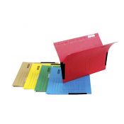Teczka zawieszkowa Donau A4 mix karton 230g (7421001)