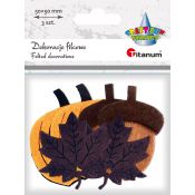 Ozdoba filcowa Craft-fun Jesień Titanum Craft-fun (EA975)