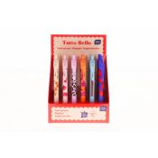 Długopis wymazywalny Interdruk TUTTO BELLO z  gripem niebieski 0,7mm (żelowy)