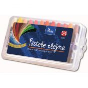 Pastele olejne Tetis heksagonalne 12 kol. (KT020-AF)