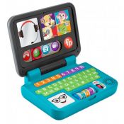 Zabawka edukacyjna Ucz się i Śmiej - Edukacyjny Laptop Malucha Porozmawiajmy Fisher Price (HHX33)