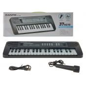 Organy Adar 37 klawiszy z mikrofonem na USB (608603)