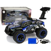 Samochód Lean Terenowy Off-Road R/C 2.4 G Amortyzatory 1:12 Niebieskie (9954)