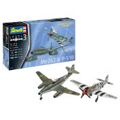 Model do sklejania Me262 & P-51B - Combat Set Revell (03711)