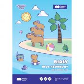 Blok rysunkowy Happy Color A4 biały 80g 20k (HA 3708 2030-0YU)