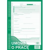 Druk offsetowy Michalczyk i Prokop Umowa o pracę A4 A4 40k. (500-1N)